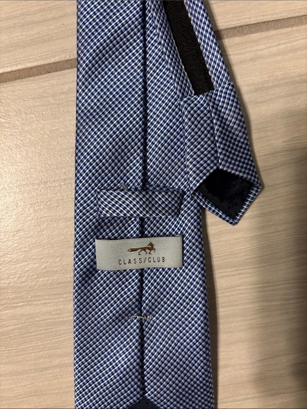 Class Club Blue Adjustable Kids Tie from Dillard’s
